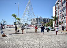 Maratona de luta dos servidores municipais de São José