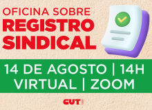 CUT-SC promove oficina sobre Registro Sindical