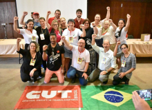 CUT-SC parabeniza nova direção eleita da FETRAM-SC