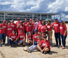 CUTistas de Santa Catarina marcam presença na Marcha da Classe Trabalhadora