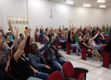 Servidores da Prefeitura de Abelardo Luz aprovam greve geral a partir de terça-feira