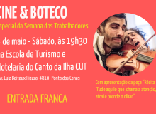 Escola de Turismo e Hotelaria da CUT promove Cine&Boteco Especial neste sábado