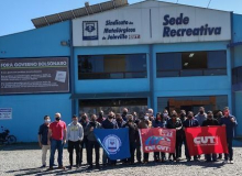 Metalúrgicos de Joinville elegem chapa CUTista para estar à frente do sindicato