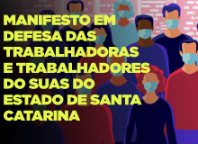 FETSUAS/SC lança manifesto em defesa dos trabalhadores do SUAS