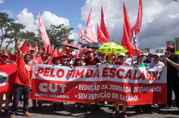 CUT-SC participa da Marcha da Classe Trabalhadora em Brasília