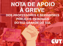 Nota de apoio à greve dos professores e servidores públicos estaduais do RS