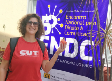 CUT-SC participa de Encontro Nacional do Direito à Comunicação