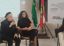 CUT-SC participa de seminário para construção do Plano Estadual de Direitos Humanos