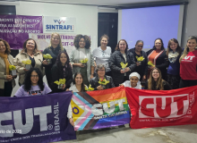 Conferência Livre da CUT-SC de Políticas para Mulheres elege delegadas para nacional