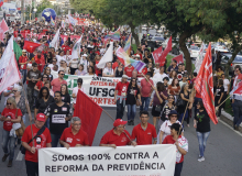 14 de junho: Santa Catarina se uniu contra a Reforma da Previdência