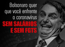 MP de Bolsonaro deixa trabalhador quatro meses sem salário