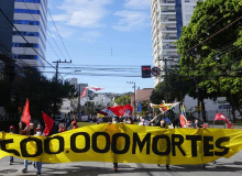 #3J: Mais de 40 mil pessoas foram às ruas em Santa Catarina gritar Fora Bolsonaro