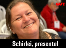 CUT-SC lamenta falecimento de Schirlei Azevedo, presidenta do PT de Florianópolis