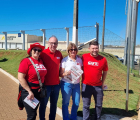 Chapecó faz esquenta para o 1º de maio com ações para dialogar com os trabalhadores