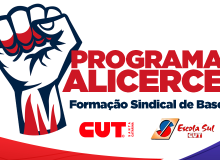 CUT-SC e Escola Sul lançam Curso Alicerce: primeira formação de base virtual