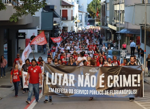 CUT-SC repudia tentativa de criminalizar Sintrasem